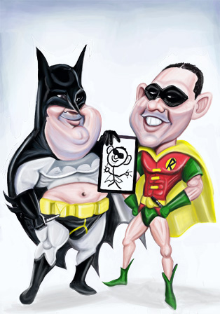 Live Colour Caricature